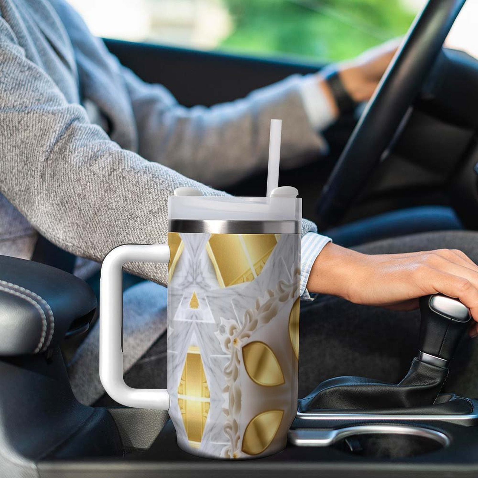 Golden Design 40oz Large Capacity Stainless Steel Tumbler