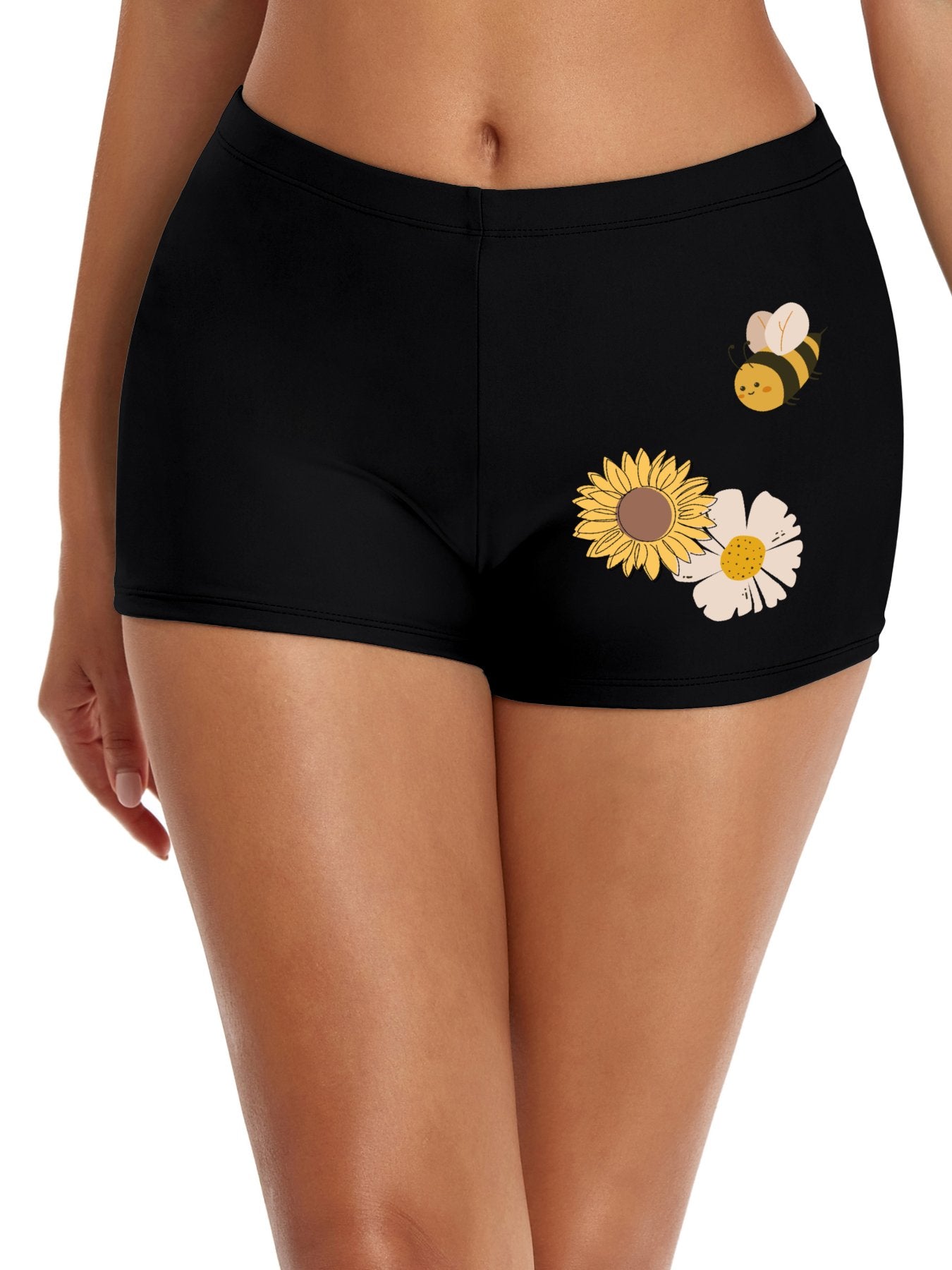 Women's Honey Bee Boxer Brief Boyshorts for Women (Made in USA)
