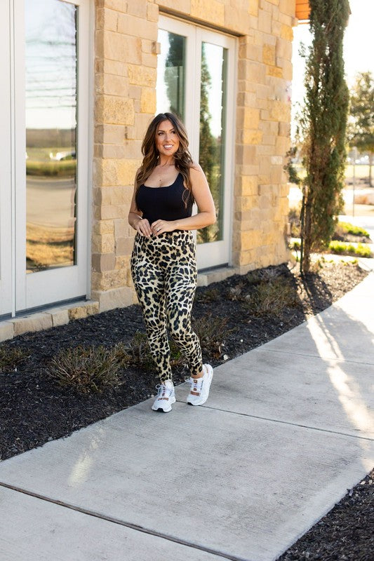 Women's Leopard Print Leggings