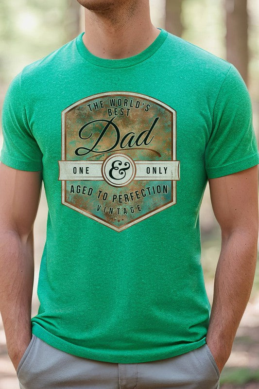 Men's World's Best Dad Graphic T-shirt