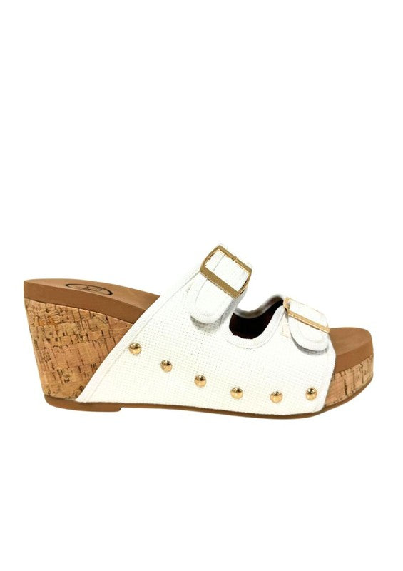 Women's Cade Cork Design Platform Wedges