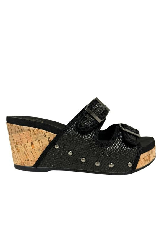 Women's Cade Cork Design Platform Wedges