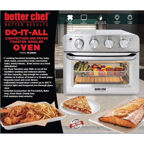 Better Chef Air Fryer / Convection Oven / Broiler Kitchen Appliance