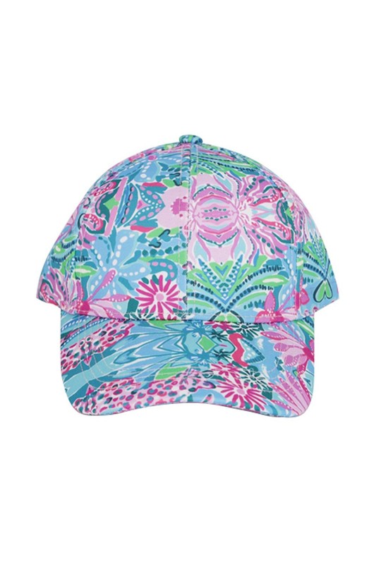 Women's Floral Print Fashion Baseball Cap