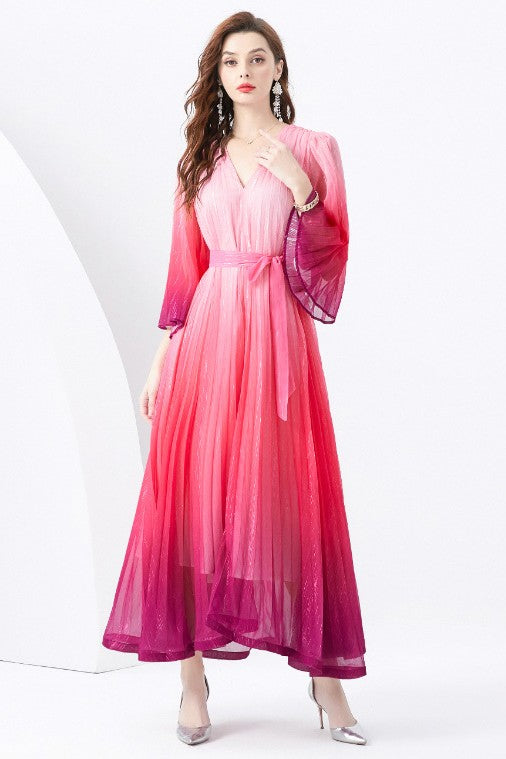 Women's Fashion Chiffon Long Maxi Dress