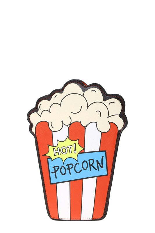 POPCORN Shape Novelty Crossbody Bag