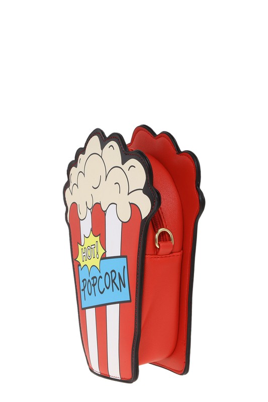 POPCORN Shape Novelty Crossbody Bag