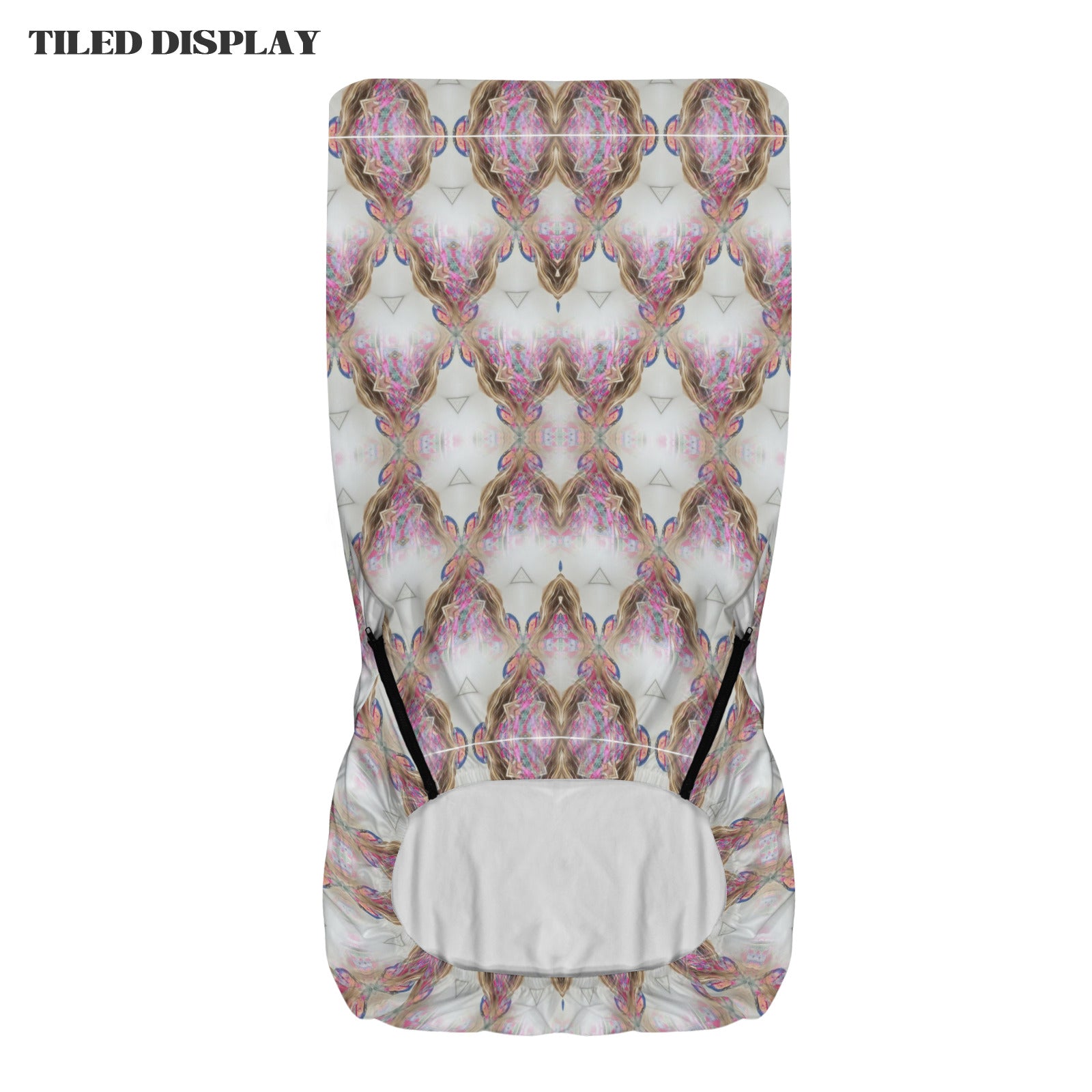 Elegant Pink Diamond Design Office Chair Cover (Made in USA)