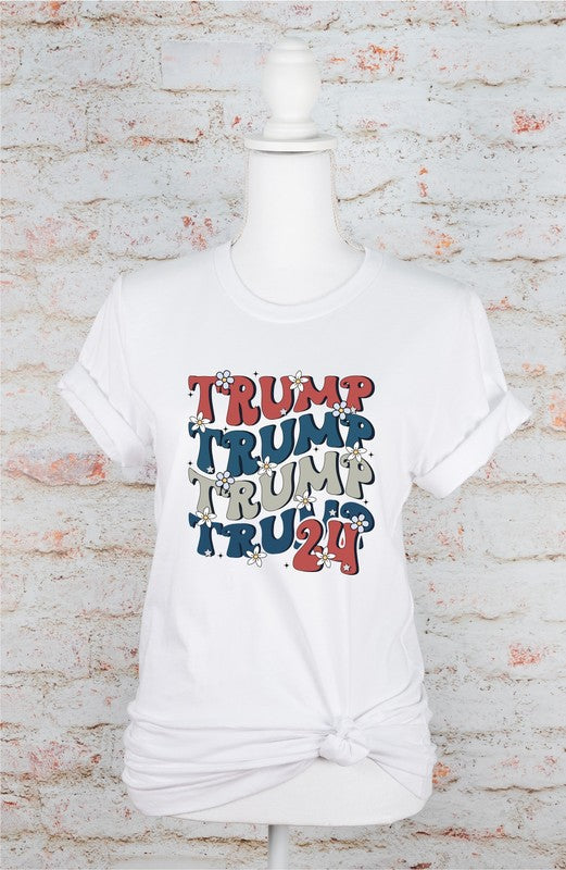 Trump Stacked for 2024 Unisex Softstyle Graphic T-shirt