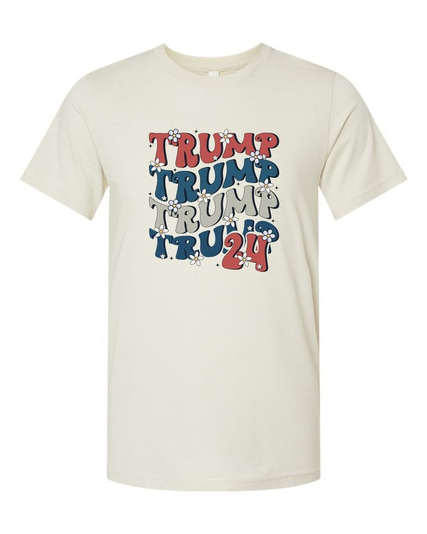 Trump Stacked for 2024 Unisex Softstyle Graphic T-shirt