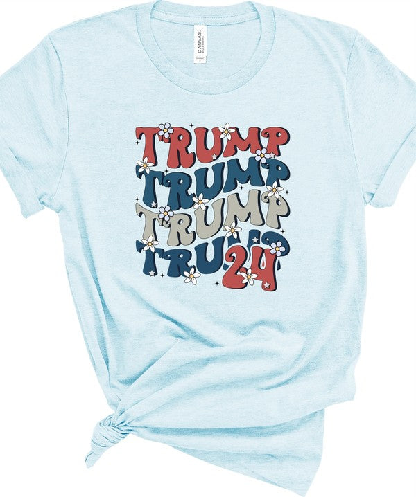 Trump Stacked for 2024 Unisex Softstyle Graphic T-shirt