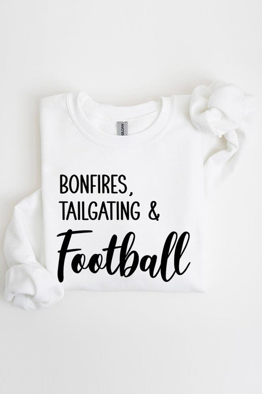 Women's Bonfires Tailgating & Football Graphic Sweatshirts