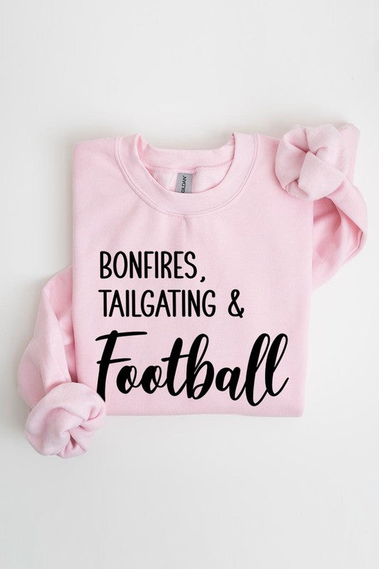 Women's Bonfires Tailgating & Football Graphic Sweatshirts