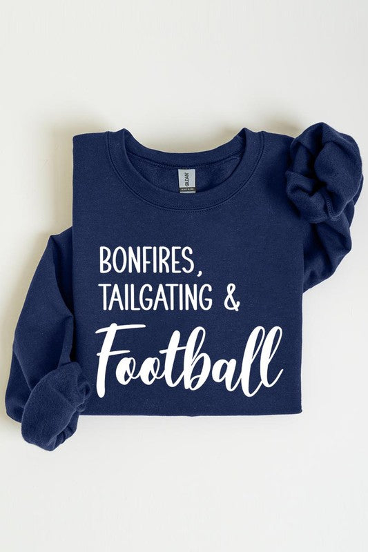 Women's Bonfires Tailgating & Football Graphic Sweatshirts