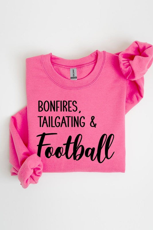 Women's Bonfires Tailgating & Football Graphic Sweatshirts