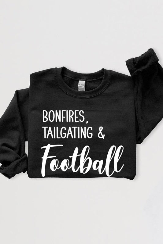 Women's Bonfires Tailgating & Football Graphic Sweatshirts