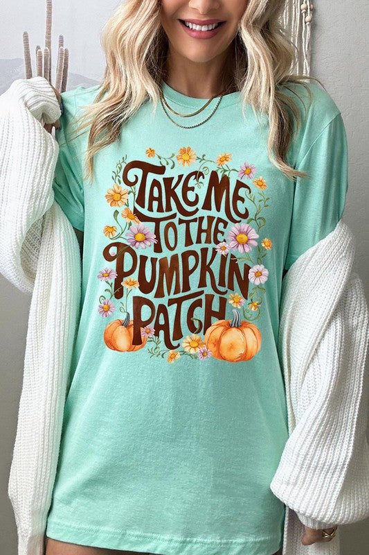 Women's Take Me To The Pumpkin Patch Graphic T-shirt