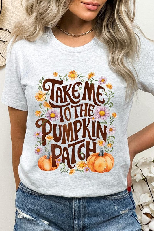 Women's Take Me To The Pumpkin Patch Graphic T-shirt