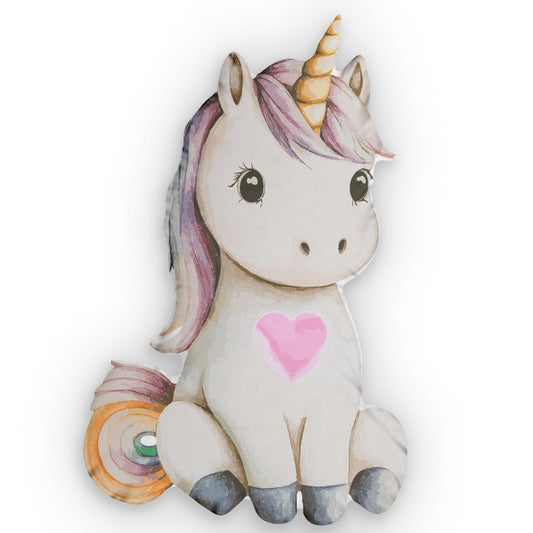 Baby Unicorn Custom Shaped Pillows