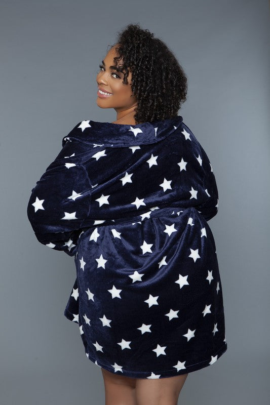 Women's Kaylee Star Print Robe