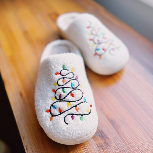 Women's Christmas Precious Lit Coziest Slippers