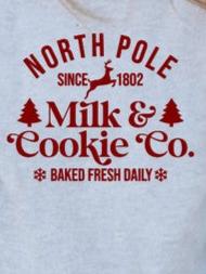 North Pole Milk and Cookie Youth Unisex Sweatshirt