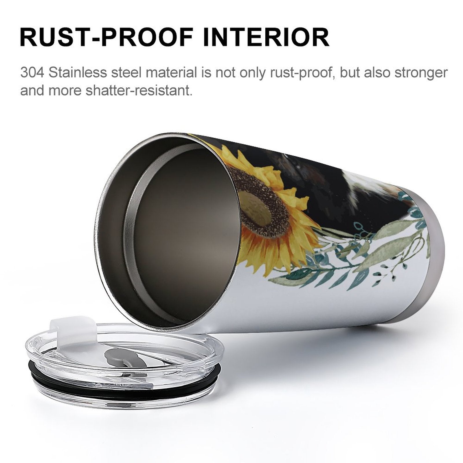 Free Shipping-20oz Insulated Stainless Steel Cup with Lid