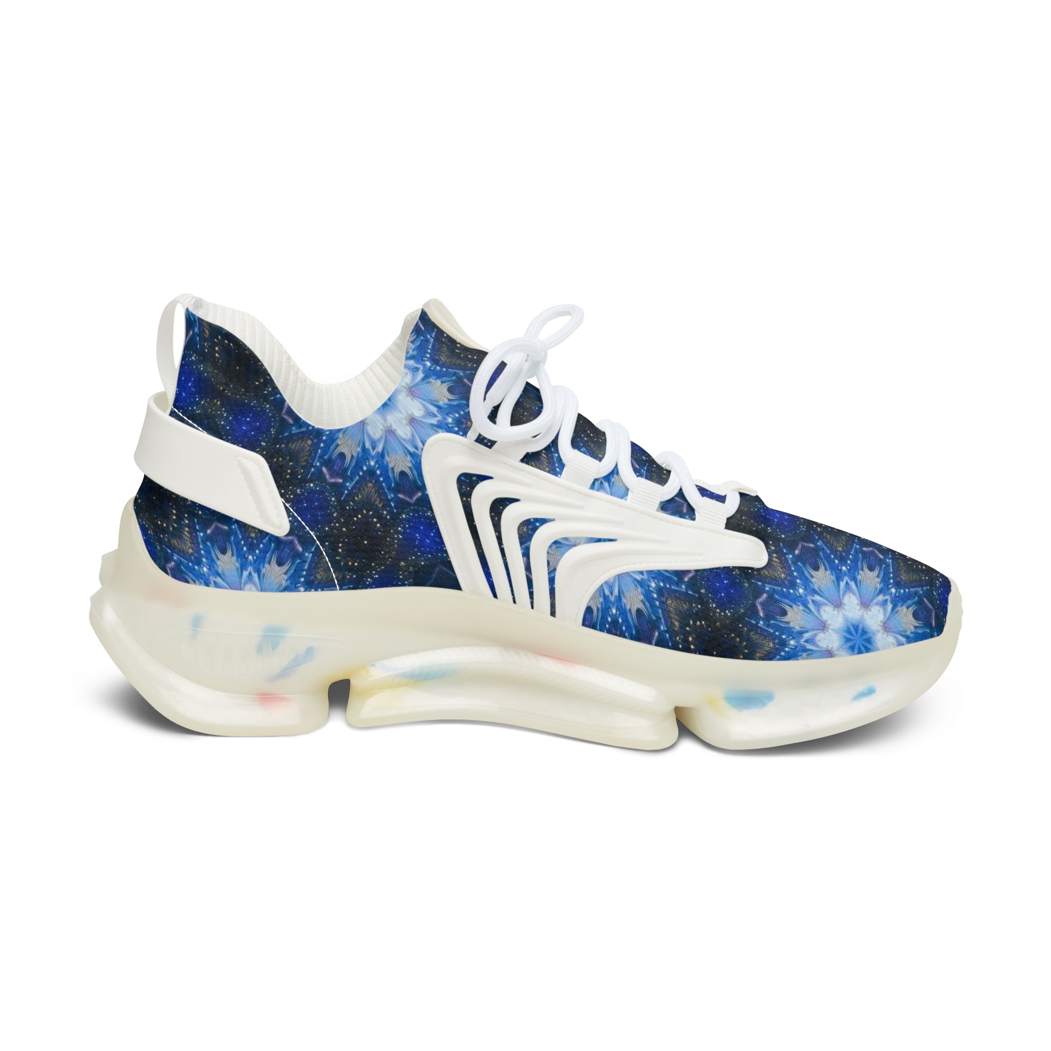 Women's Blue Star Mesh Sneakers