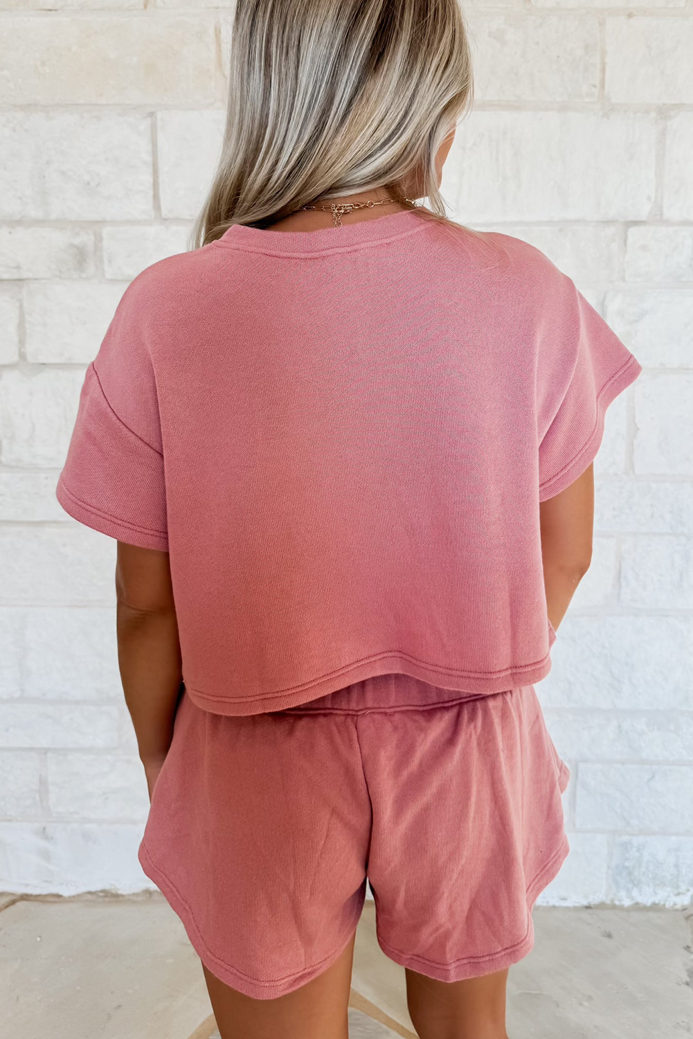 Women's 2-piece Cropped T-shirt and Ruffle High Waist Skort Set Outfit