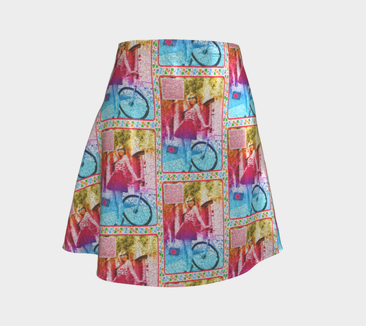 Know Your Worth Then Charge Taxes Flared Skirt