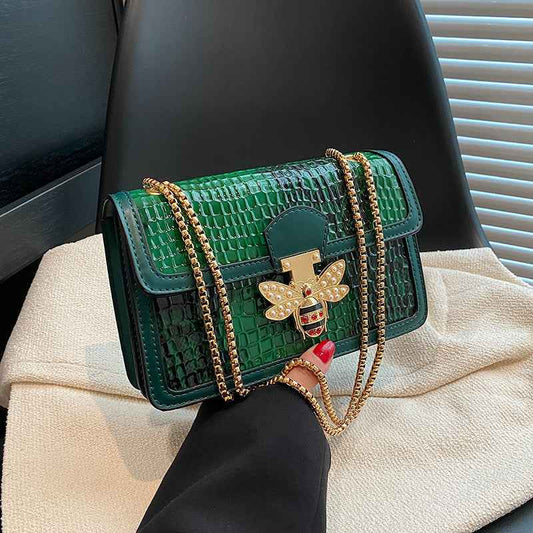 Fashion Women's Bag Chain Crossbody See size chart under “more details”
