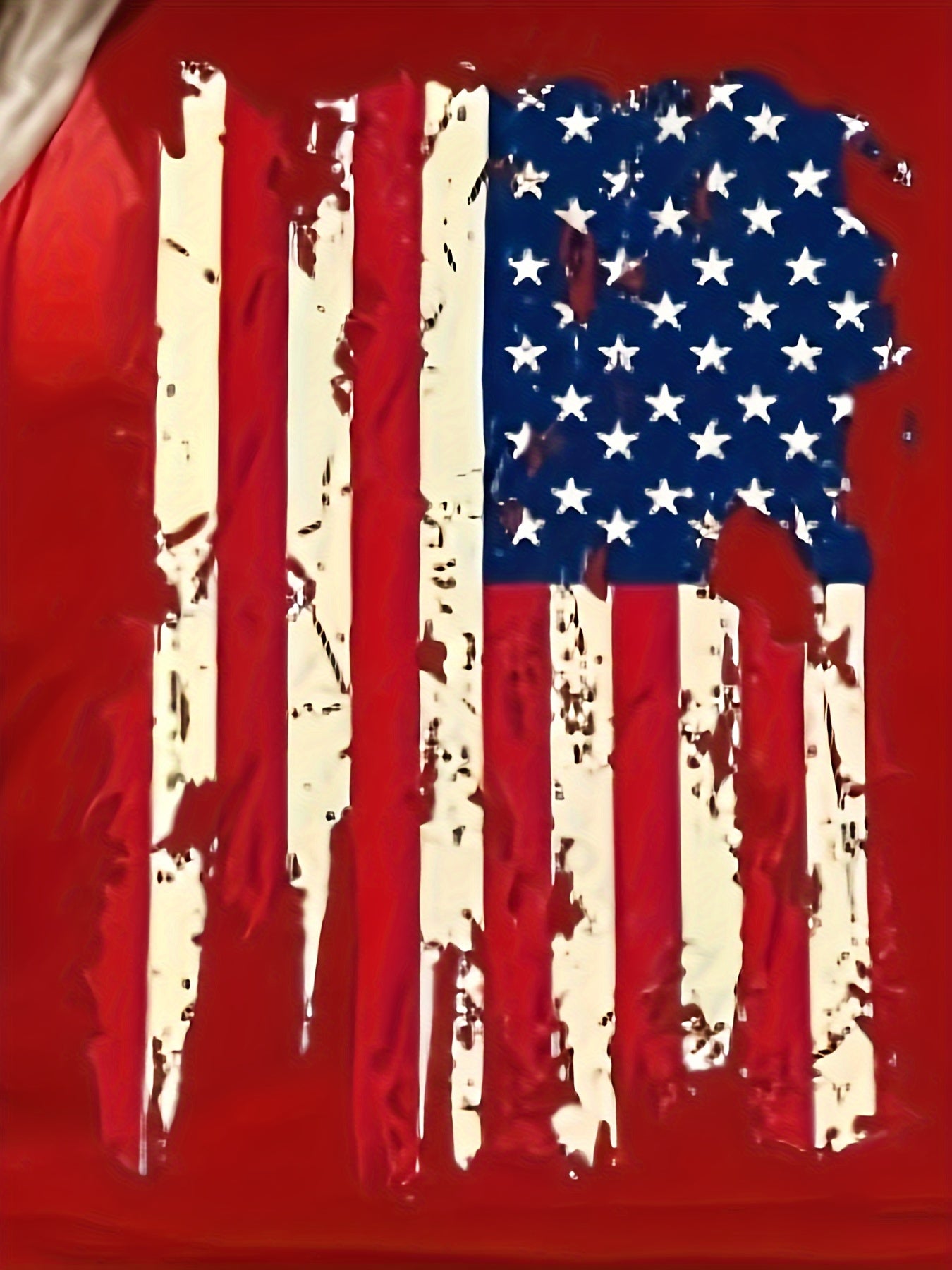 Women's Red US Flag 2-piece Tankini Swimsuit