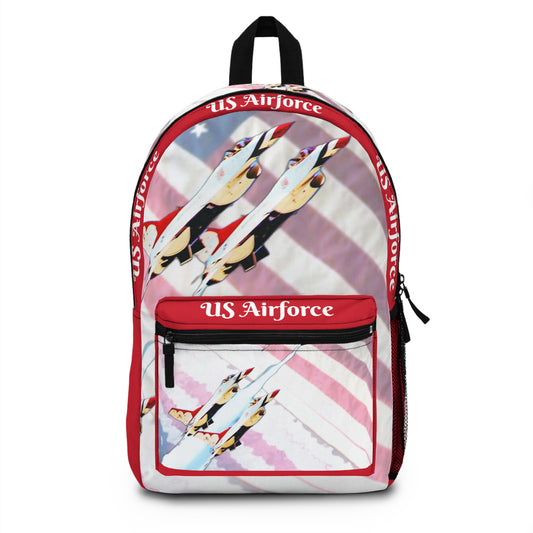 US Airforce Jets with American Flag Backpack - Shell Design Boutique