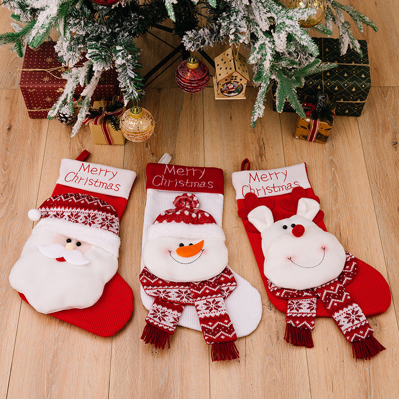 Christmas Characters Hanging Stockings