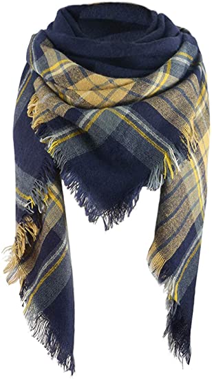 Women's Tartan Plaid Scarf