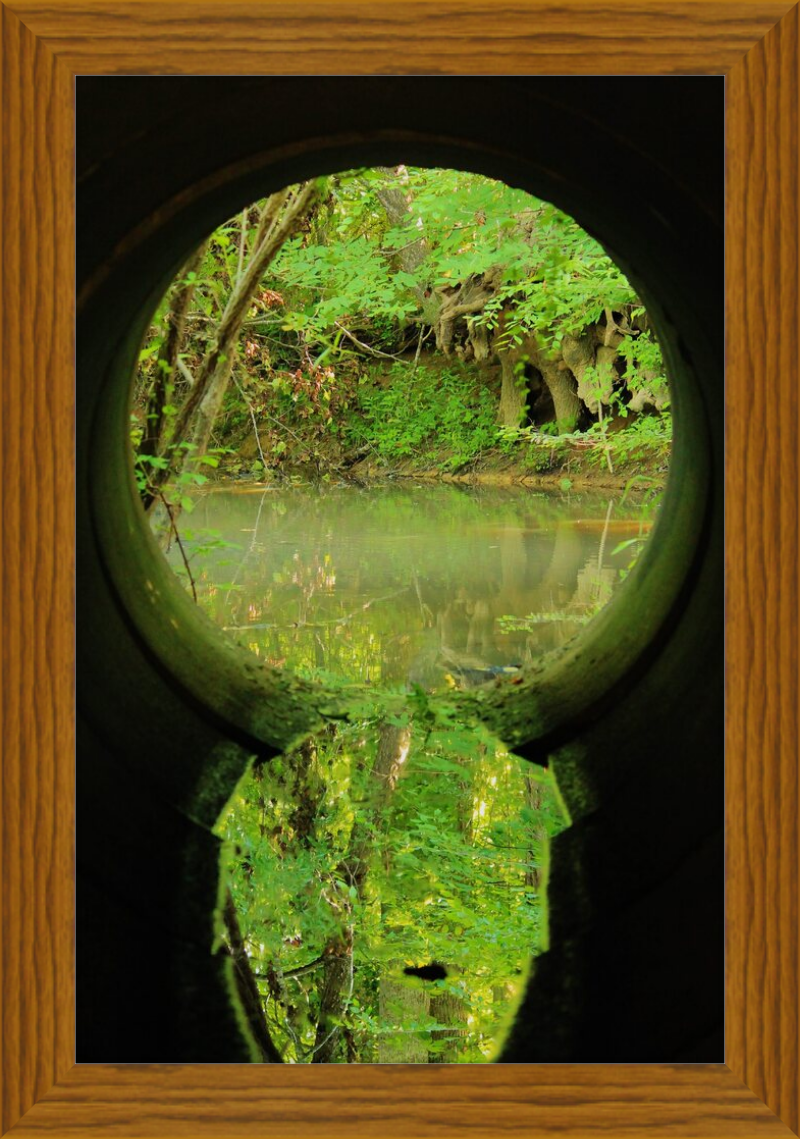 Key Hole View to a Magical Place