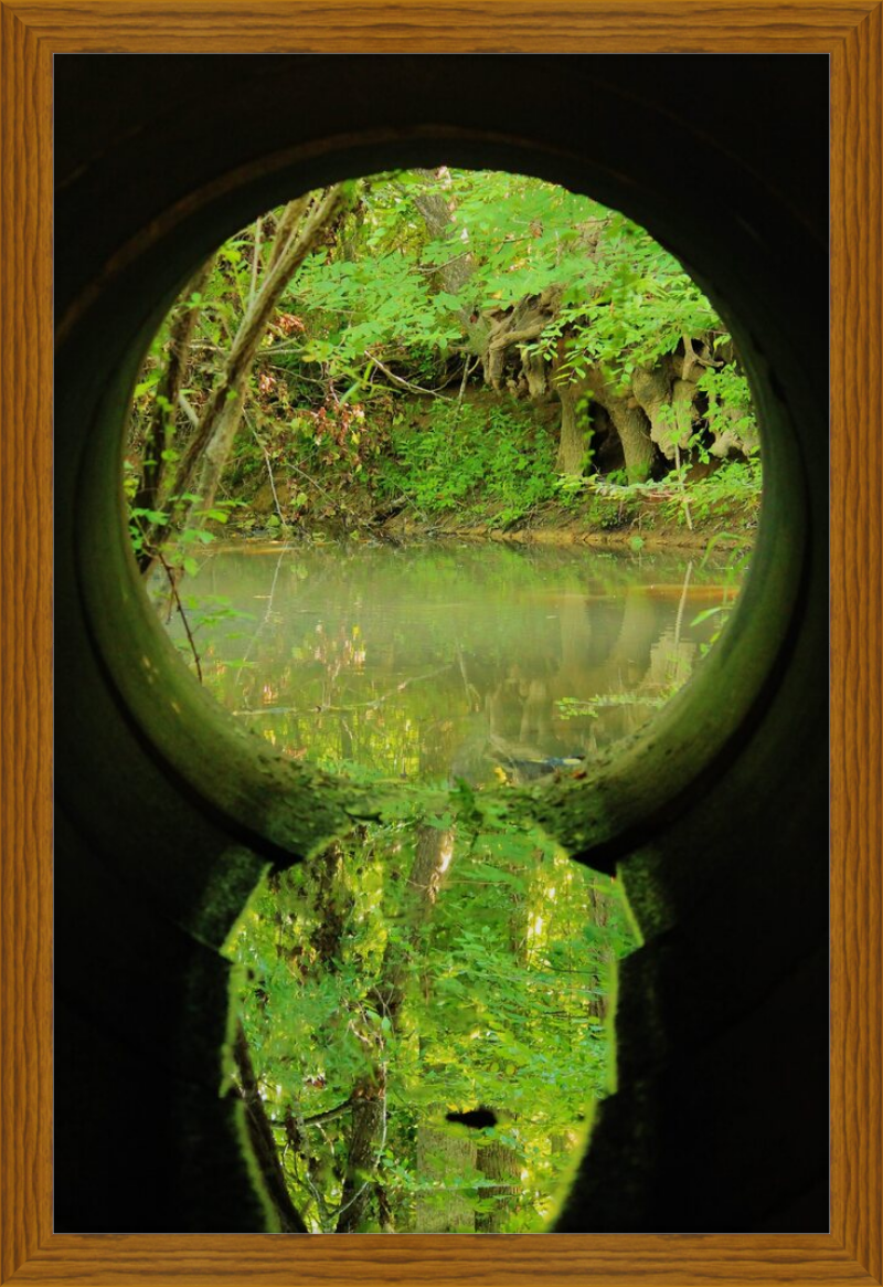 Key Hole View to a Magical Place