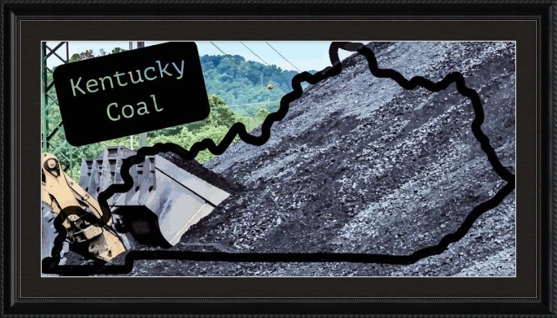 Kentucky Coal Mining Framed Print