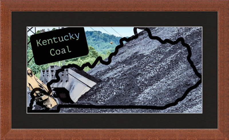 Kentucky Coal Mining Framed Print