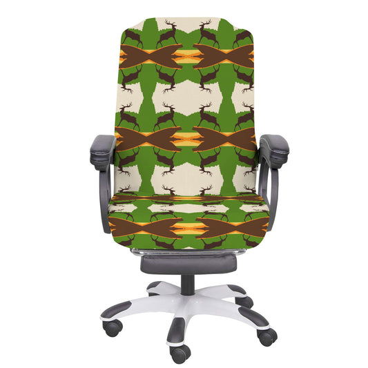 Proud Wild Buck Hunter's Office Chair Cover (Made in the USA)