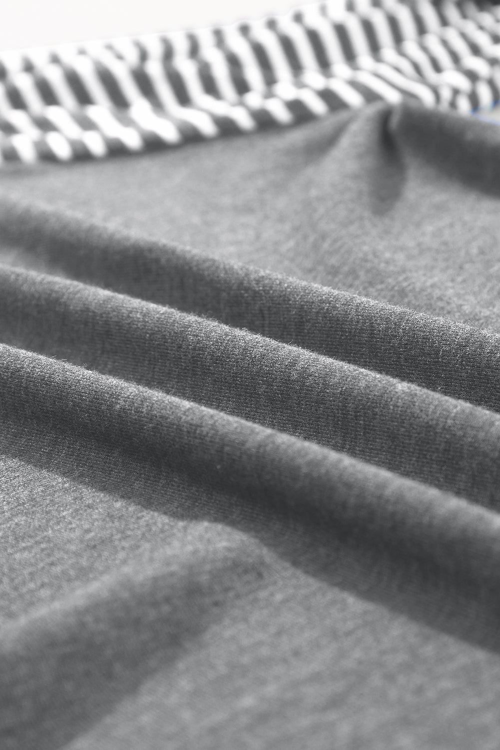 Women's Stripe Patchwork Raglan Long Sleeve Top