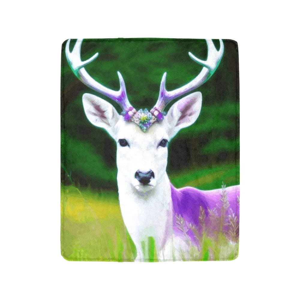 Purple Deer Ultra-Soft Micro Fleece Blanket 40