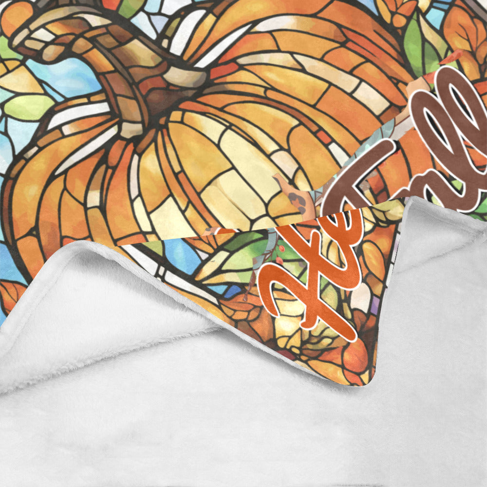 Hello Fall Ultra-Soft Micro Fleece Blanket 50