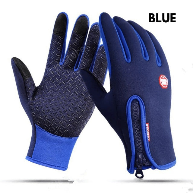 Waterproof Fleece Gloves with Touch Screen Compatible