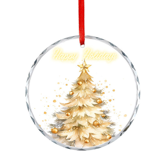 Round Glass Christmas Ornament (Made in USA) sianybdesignsElegantGoldChristmasstarsoftandinvitinglig625b0fca50ed4081916351826163c652 sianybdesignsElegantGoldChristmaschristmastreesoftandin5c22f21e5583