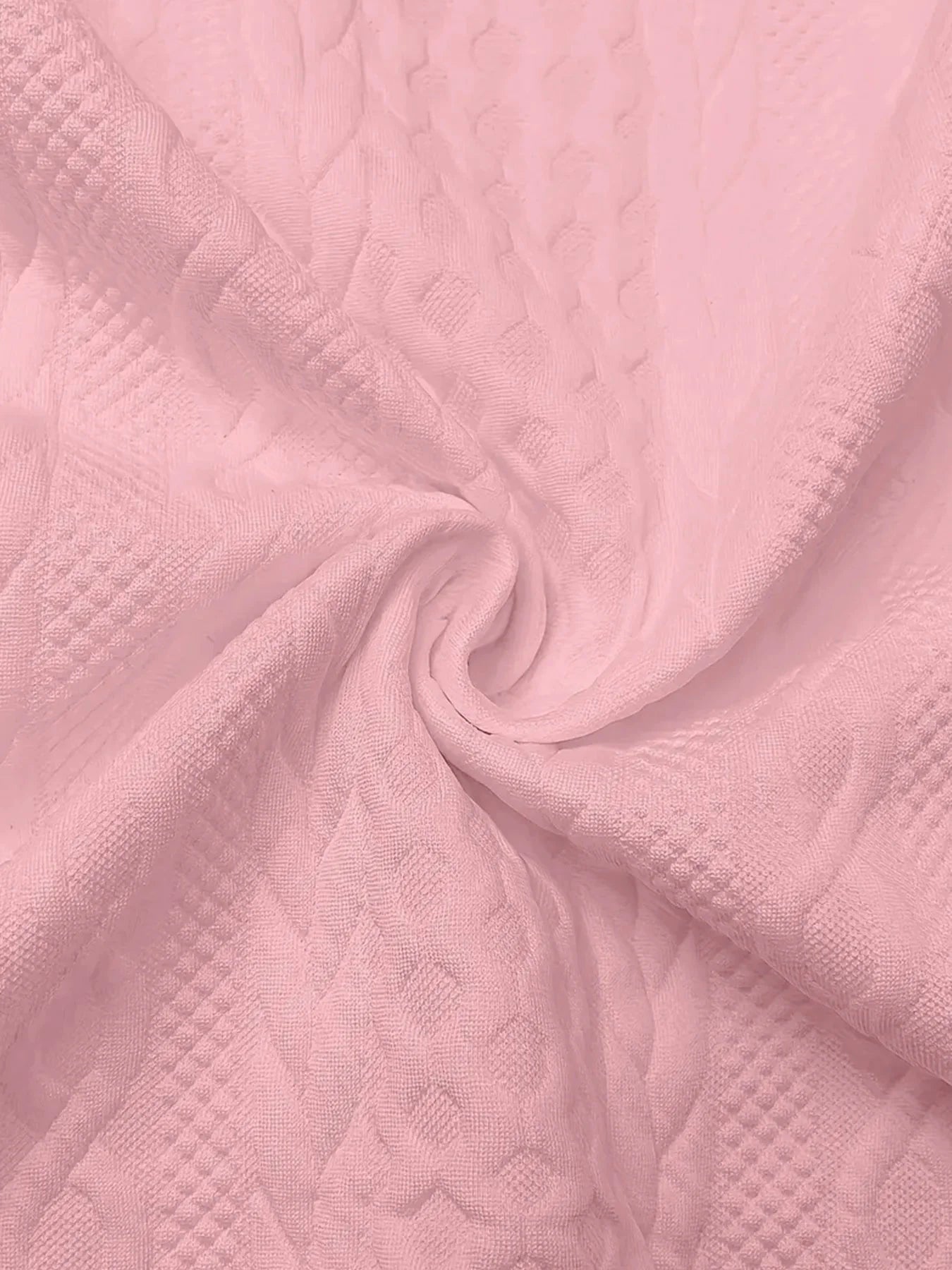 Texture Zip Up Long Sleeve Jacket