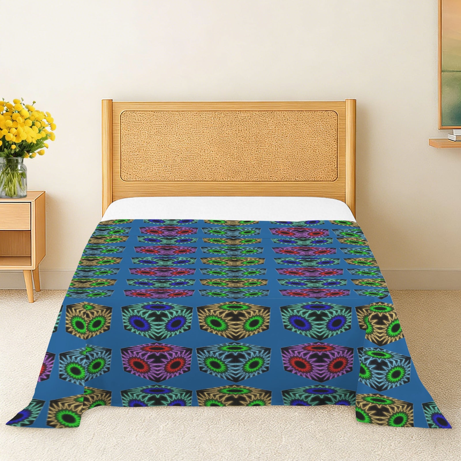 Colorful Cubes Bedroom Decor Mix & Match Bundle