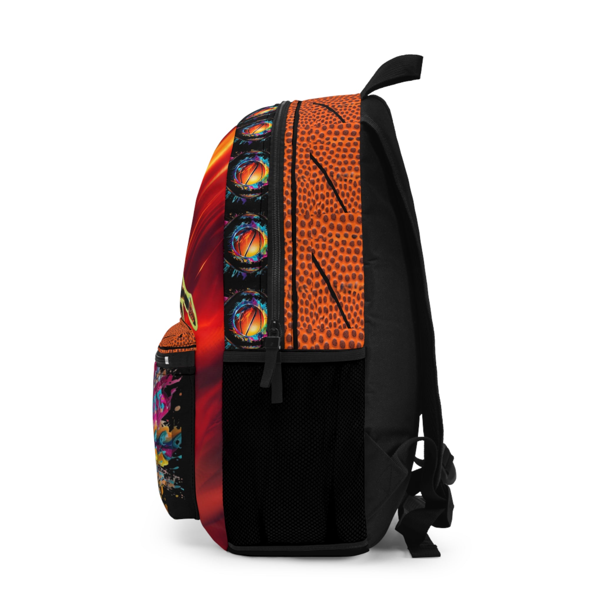 Basketball Player Slam Dunk Backpack | Sports Custom Name School Bag