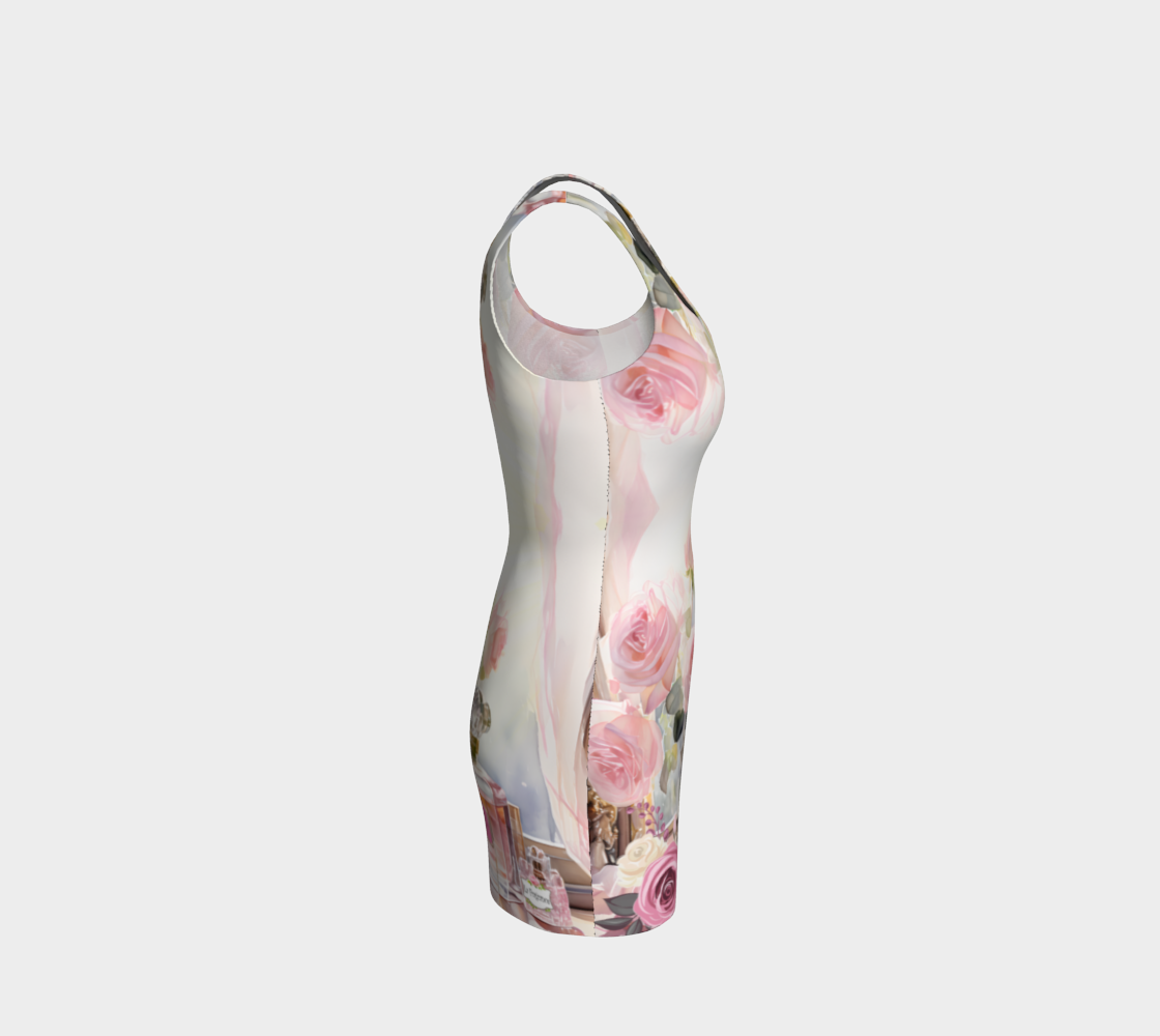 Eau de Parfume Pink Mini Bodycon Dress