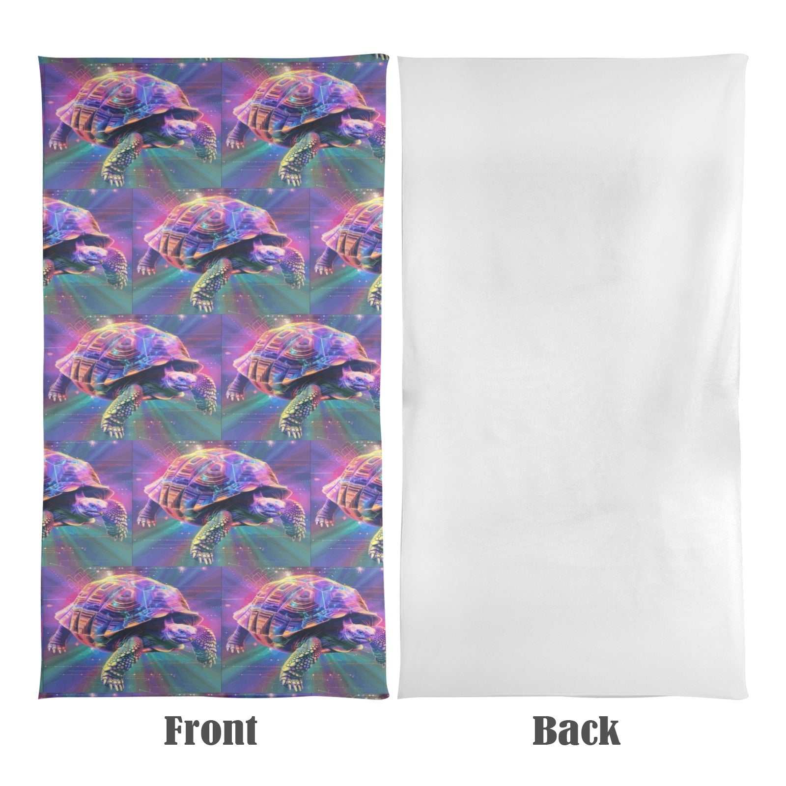 Turbo Turtle Gray Beach Towel 31